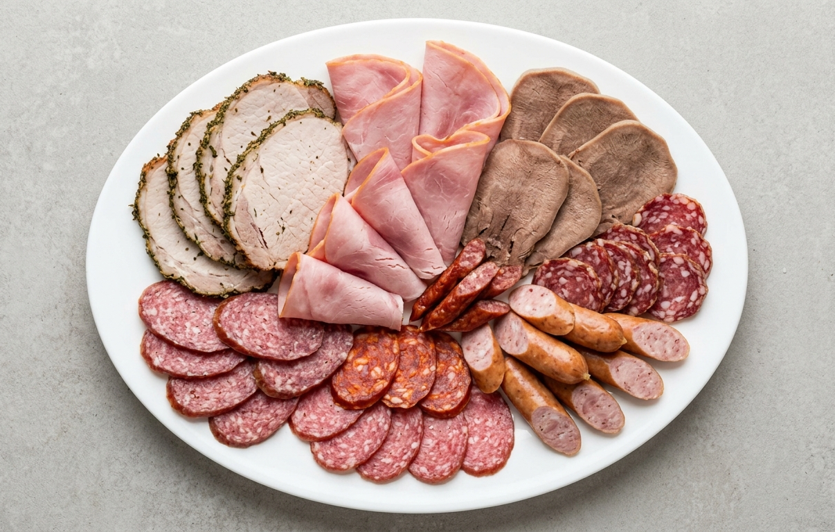 Мясная тарелка